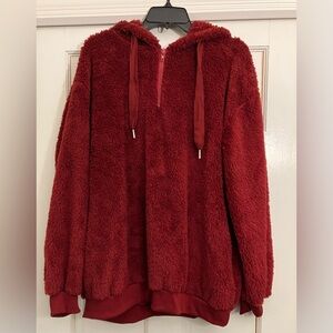 Reach Me sherpa hoodie